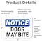 Signmission Safety Culture Sign, 5 in Width, Vinyl Decal, Rectangle OS-2PACK-NS-D-35-L-11442 - alternate 5